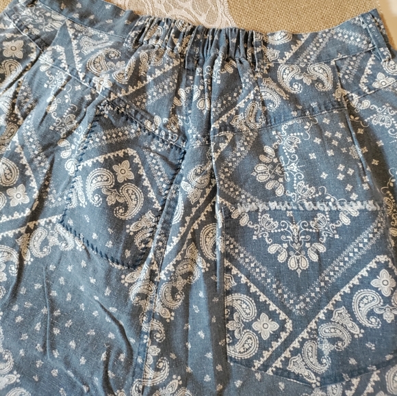 Cottagecore Traveler Pants - Sky Bandana - Picture 5 of 6